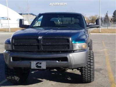 1 1999 Ram 2500 Dodge Stock Suspension Lift 4in Anthem Enforcer Black