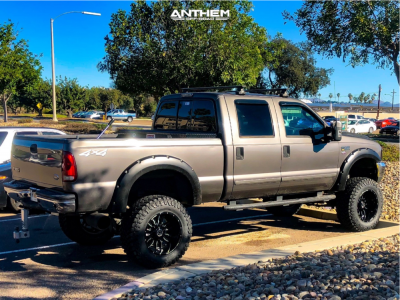 1 2003 F 350 Super Duty Ford Bds Suspension Lift 8in Anthem Equalizer Black Milled