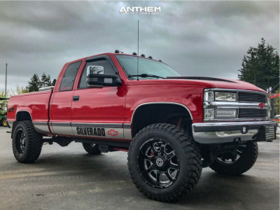 1 1998 K1500 Chevrolet Tuff Country Suspension Lift 4in Anthem Commander Black