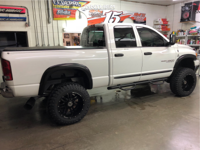 1 2006 Ram 2500 Dodge Skyjacker Suspension Lift 6in Anthem Equalizer Black