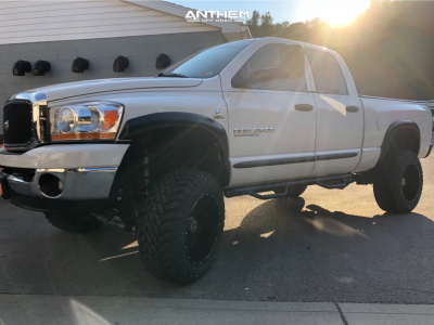 1 2006 Ram 2500 Dodge Skyjacker Suspension Lift 6in Anthem Equalizer Black