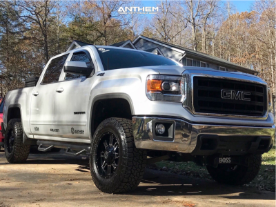 2015 GMC Sierra 1500 - 18x9 -12mm - Anthem Off-Road Instigator - Leveling Kit - 285/65R18