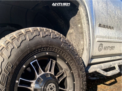 1 2015 Sierra 1500 Gmc Motofab Leveling Kit Anthem Instigator Black