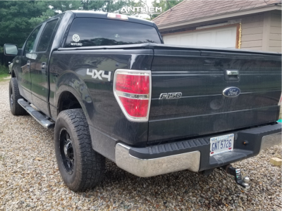 1 2010 F 150 Ford Stock Leveling Kit Anthem Instigator Black Milled