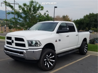 2013 Ram 2500 - 20x10 -24mm - Anthem Off-Road Defender - Leveling Kit - 285/60R20