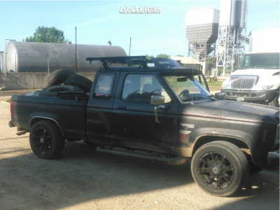 1987 Ford Ranger - 18x9 -12mm - Anthem Off-Road Defender - Stock Suspension - 255/55R18