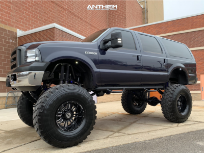 1 2000 Excursion Ford Other Lifted 12in Anthem Enforcer Black Milled