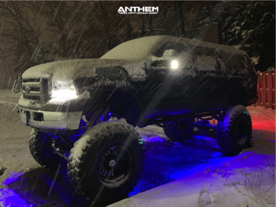 1 2000 Excursion Ford Other Lifted 12in Anthem Enforcer Black Milled