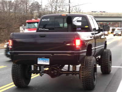 1 2001 Ram 2500 Dodge Skyjacker Suspension Lift 6in Anthem Gunner Black Milled