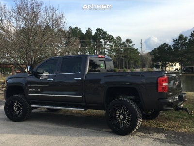 2016 GMC Sierra 2500 HD - 22x12 -44mm - Anthem Off-Road Instigator - Suspension Lift 5" - 35" x 12.5"