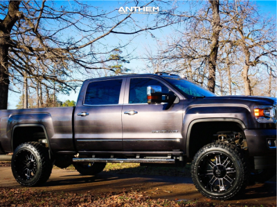 1 2016 Sierra 2500 Hd Gmc Rough Country Suspension Lift 5in Anthem Instigator Black Milled