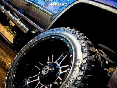 1 2016 Sierra 2500 Hd Gmc Rough Country Suspension Lift 5in Anthem Instigator Black Milled