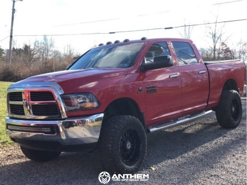 2011 Ram 2500 - 20x10 -24mm - Anthem Off-Road Enforcer - Suspension Lift 3.5" - 35" x 12.5"