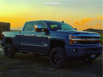 2016 Chevrolet Silverado 2500 HD - 20x10 -24mm - Anthem Off-Road Aviator - Suspension Lift 3.5" - 33" x 12.5"