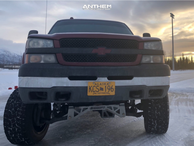 1 2004 Silverado 2500 Hd Chevrolet Mcgaughys Suspension Lift 7in Anthem Equalizer Black