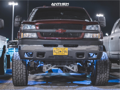 1 2004 Silverado 2500 Hd Chevrolet Mcgaughys Suspension Lift 7in Anthem Equalizer Black