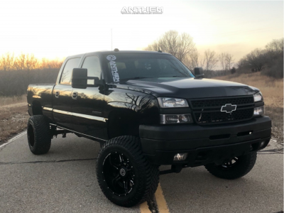 2005 Chevrolet Silverado 2500 HD - 20x12 -44mm - Anthem Off-Road Equalizer - Suspension Lift 6" - 35" x 12.5"