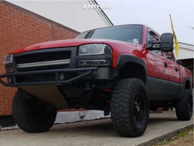 2005 GMC Sierra 1500 - 17x9 0mm - Anthem Off-Road Instigator - Suspension Lift 5.5" - 35" x 12.5"