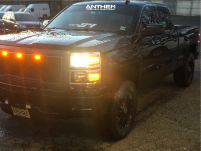 2014 Chevrolet Silverado 1500 - 18x9 12mm - Anthem Off-Road Instigator - Suspension Lift 4" - 325/60R18