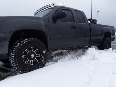 2011 GMC Sierra 1500 - 17x9 0mm - Anthem Off-Road Instigator - Suspension Lift 3" - 35" x 12.5"