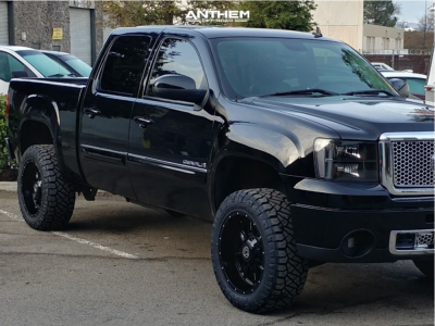 1 2008 Sierra 1500 Gmc Rough Country Suspension Lift 35in Anthem Instigator Matte Black