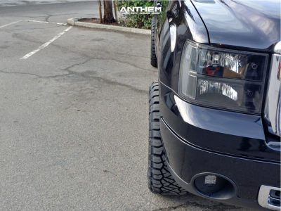 1 2008 Sierra 1500 Gmc Rough Country Suspension Lift 35in Anthem Instigator Matte Black