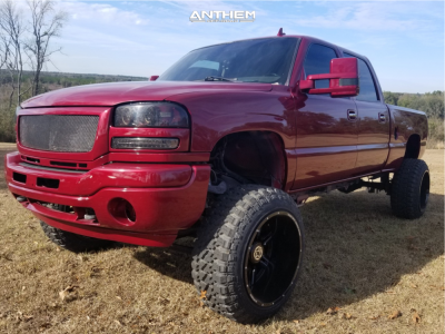 2006 GMC Sierra 2500 HD Classic - 22x14 -76mm - Anthem Off-Road Equalizer - Suspension Lift 6" - 37" x 13.5"