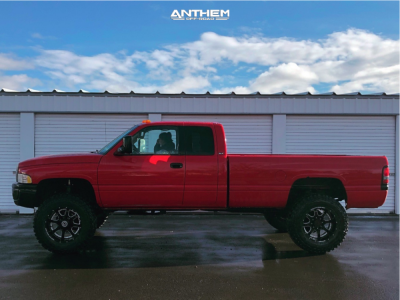 1 1998 Ram 3500 Dodge Leveling Kit Anthem Commander Black Milled