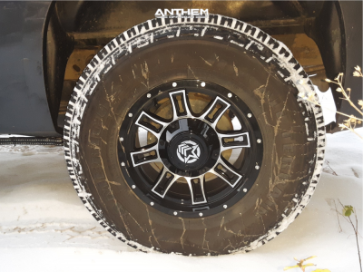 1 2011 Sierra 1500 Gmc Custom Suspension Lift 3in Anthem Instigator Black Machined