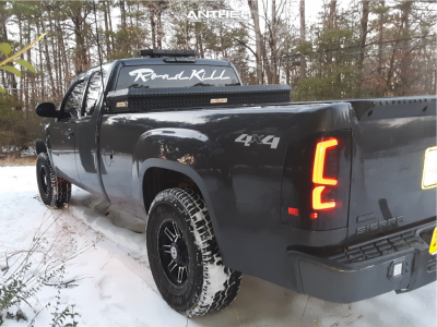 1 2011 Sierra 1500 Gmc Custom Suspension Lift 3in Anthem Instigator Black Machined