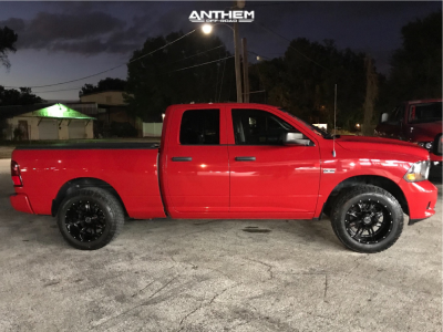 1 2012 1500 Ram Stock Leveling Kit Anthem Instigator Matte Black