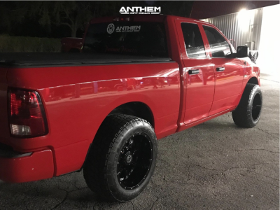 1 2012 1500 Ram Stock Leveling Kit Anthem Instigator Matte Black