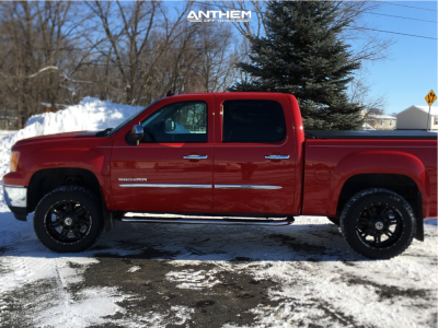 1 2012 Sierra 1500 Gmc Rough Country Suspension Lift 35in Anthem Aviator Black