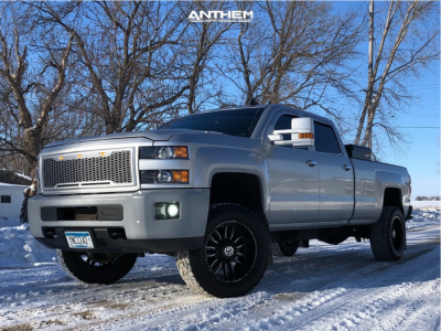2015 Chevrolet Silverado 3500 HD - 20x10 -24mm - Anthem Off-Road Equalizer - Suspension Lift 3.5" - 275/60R20