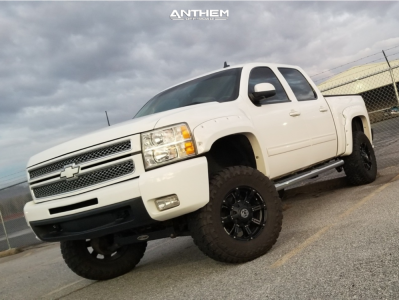 1 2013 Silverado 1500 Chevrolet Pro Comp Suspension Lift 6in Anthem Defender Matte Black