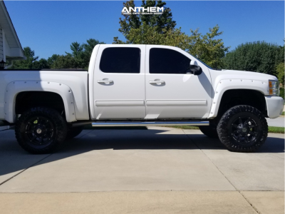 1 2013 Silverado 1500 Chevrolet Pro Comp Suspension Lift 6in Anthem Defender Matte Black