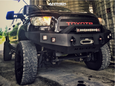 1 2008 Tundra Toyota Zone Suspension Lift 7in Anthem Defender Matte Black