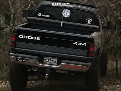 1 1996 Ram 1500 Dodge Rough Country Suspension Lift 5in Anthem Aviator Black