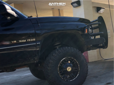 1 1996 Ram 1500 Dodge Rough Country Suspension Lift 5in Anthem Aviator Black