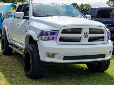 2011 Ram 1500 - 20x12 -44mm - Anthem Off-Road Instigator - Suspension Lift 4.5" - 35" x 12.5"
