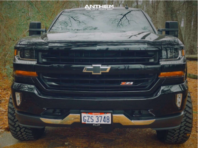 1 2017 Silverado 1500 Chevrolet Rough Country Suspension Lift 6in Anthem Equalizer Black