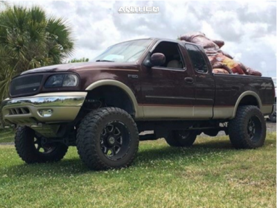 2000 Ford F-150 - 20x12 -44mm - Anthem Off-Road Commander - Suspension Lift 9" - 37" x 13.5"