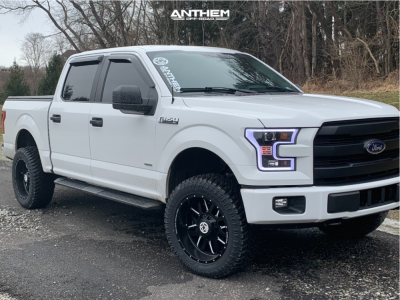 1 2015 F 150 Ford Readylift Suspension Lift 35in Anthem Gunner Matte Black