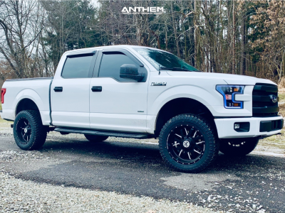 1 2015 F 150 Ford Readylift Suspension Lift 35in Anthem Gunner Matte Black