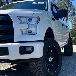 1 2015 F 150 Ford Readylift Suspension Lift 35in Anthem Gunner Matte Black