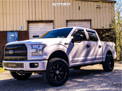1 2015 F 150 Ford Readylift Suspension Lift 35in Anthem Gunner Matte Black