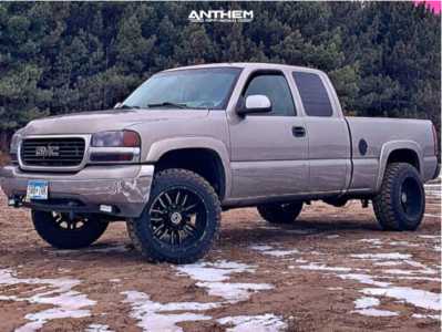 2002 GMC Sierra 1500 - 20x12 -44mm - Anthem Off-Road Equalizer - Leveling Kit - 33" x 12.5"