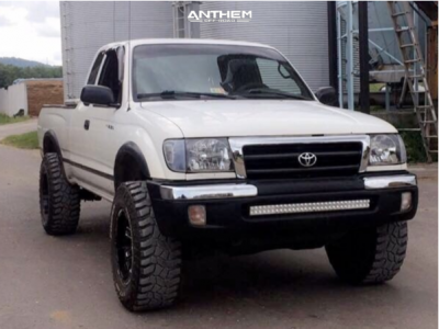 1999 Toyota Tacoma - 17x9 -12mm - Anthem Off-Road Enforcer - Leveling Kit - 265/70R17