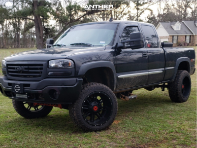 1 2006 Sierra 1500 Classic Gmc Rough Country Suspension Lift 6in Anthem Instigator Matte Black
