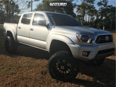 2013 Toyota Tacoma - 20x12 -44mm - Anthem Off-Road Equalizer - Suspension Lift 7" - 33" x 12.5"